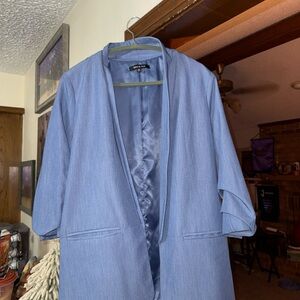 Cato Women's Light Blue Blazer